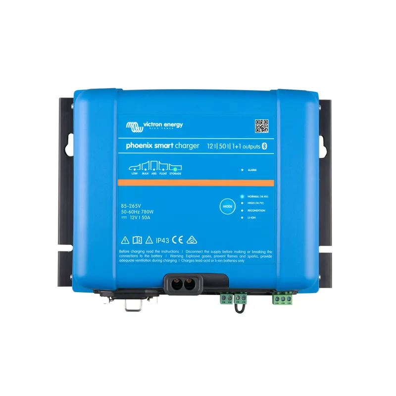 [PSC241651095] Victron Energy IP43 120-240V Phoenix Smart Charger (24V/16A/1+1 Output)